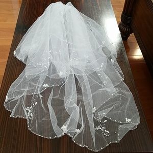 Wedding Bridal Veil Two Tier